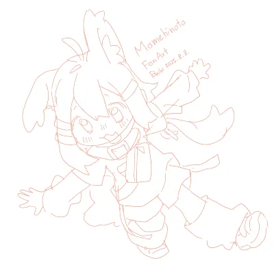 まめひなたのファンアート